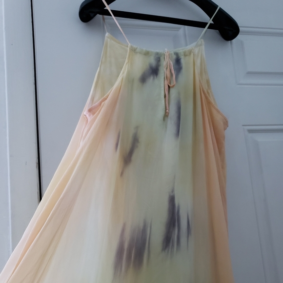 YF&B whimsical trapeze full length summer dress XS - Picture 7 of 8